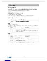 Preview for 9 page of CAS BW-15 Service Manual