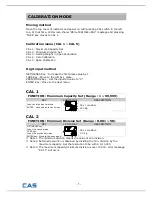 Preview for 7 page of CAS BW-SERIES Service Manual