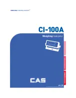 Предварительный просмотр 1 страницы CAS CI-100A Operation & Service Manual