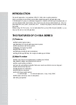 Preview for 5 page of CAS CI-150A Owner'S Manual