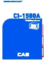 CAS CI-1580 Manual предпросмотр