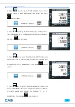 Предварительный просмотр 16 страницы CAS CT100 Series Service Manual