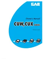 CAS CU series Owner'S Manual preview