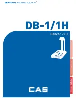 CAS DB-1 Owner'S Manual preview