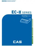 CAS EC-II Series User Manual preview