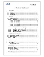 Предварительный просмотр 2 страницы CAS ED Series Service Manual