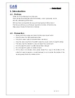 Preview for 4 page of CAS ED Series Service Manual