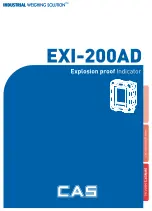 CAS EXI-200AD Manual preview