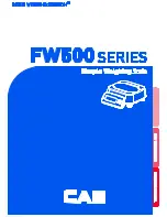 Preview for 1 page of CAS FW500-C Owner'S Manual