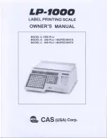 Preview for 2 page of CAS LP-1000 B Owner'S Manual