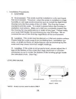 Preview for 7 page of CAS LP-1000 B Owner'S Manual