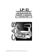CAS LP-2 Owner'S Manual preview