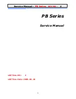 CAS PB Series Service Manual предпросмотр