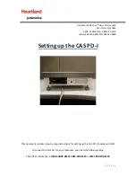 CAS PD-I Setting Up preview