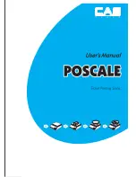 CAS Poscale User Manual preview