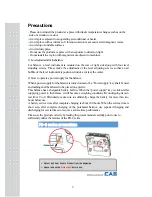 Preview for 5 page of CAS PR-C series User Manual