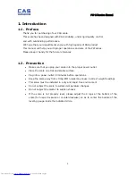 Preview for 4 page of CAS PW-10H Service Manual