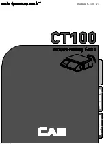 Предварительный просмотр 1 страницы CAS RETAIL WEIGHING SOLUTION CT100 Owner'S Manual