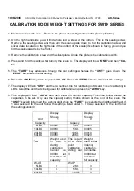 Предварительный просмотр 1 страницы CAS SW-1N Manual