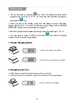 Предварительный просмотр 7 страницы CAS WEIGHING SOLUTION SWII PLUS Series Owner'S Manual