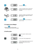 Предварительный просмотр 8 страницы CAS WEIGHING SOLUTION SWII PLUS Series Owner'S Manual