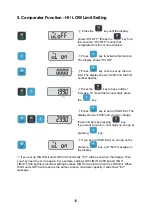 Предварительный просмотр 9 страницы CAS WEIGHING SOLUTION SWII PLUS Series Owner'S Manual