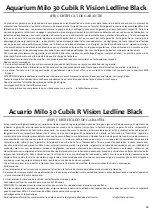 Preview for 43 page of Casa Del Vetro Acquario Milo 30 Cubik Ekoline Black Instructions Manual