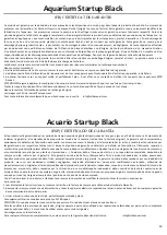 Предварительный просмотр 13 страницы Casa Del Vetro Acquario Startup Black Instructions Manual