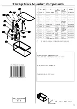 Предварительный просмотр 14 страницы Casa Del Vetro Acquario Startup Black Instructions Manual