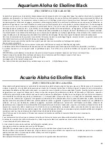 Предварительный просмотр 19 страницы Casa Del Vetro MTB Acquari Aloha 60 Ekoline Black Instructions Manual