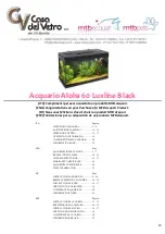 Предварительный просмотр 25 страницы Casa Del Vetro MTB Acquari Aloha 60 Ekoline Black Instructions Manual