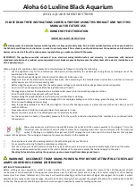 Предварительный просмотр 29 страницы Casa Del Vetro MTB Acquari Aloha 60 Ekoline Black Instructions Manual