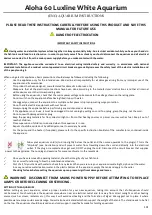 Предварительный просмотр 101 страницы Casa Del Vetro MTB Acquari Aloha 60 Ekoline Black Instructions Manual