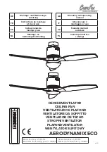 Предварительный просмотр 1 страницы Casa Fan AERODYNAMIX ECO Mounting And Operating Manual