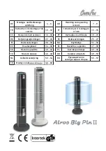 Casa Fan Airos Big Pin II Mounting And Operating Manual предпросмотр