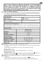 Preview for 5 page of Casa Fan Airos Big Pin II Mounting And Operating Manual