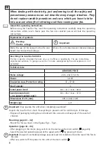 Preview for 8 page of Casa Fan Airos Big Pin II Mounting And Operating Manual