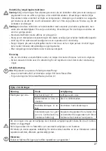 Preview for 27 page of Casa Fan Airos Big Pin II Mounting And Operating Manual