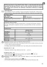 Preview for 35 page of Casa Fan Airos Big Pin II Mounting And Operating Manual