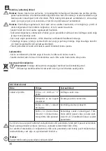 Preview for 36 page of Casa Fan Airos Big Pin II Mounting And Operating Manual