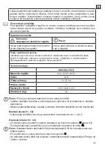 Preview for 41 page of Casa Fan Airos Big Pin II Mounting And Operating Manual