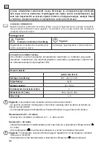 Preview for 50 page of Casa Fan Airos Big Pin II Mounting And Operating Manual