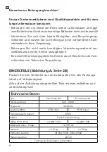 Preview for 6 page of Casa Fan Eco Volare 116 Mounting And Operating Manual