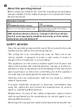 Preview for 7 page of Casa Fan Eco Volare 116 Mounting And Operating Manual