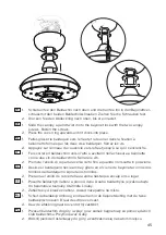 Preview for 45 page of Casa Fan Eco Volare 116 Mounting And Operating Manual