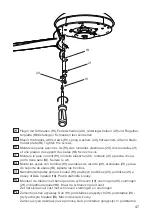 Preview for 47 page of Casa Fan Eco Volare 116 Mounting And Operating Manual