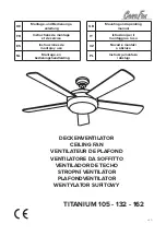 Предварительный просмотр 1 страницы Casa Fan TITANIUM 105 Mounting And Operating Manual