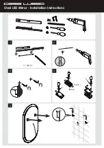 Preview for 2 page of Casa Lusso MVL1000x450PR Installation Instructions