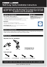 Casa Lusso VJO900B-NT Installation Instructions preview