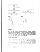 Preview for 4 page of Casa (S) Pte Ltd. CH-AG30-A Use And Care Manual